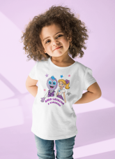 Dětské tričko Bára Ladrová a kamarádi - bílé